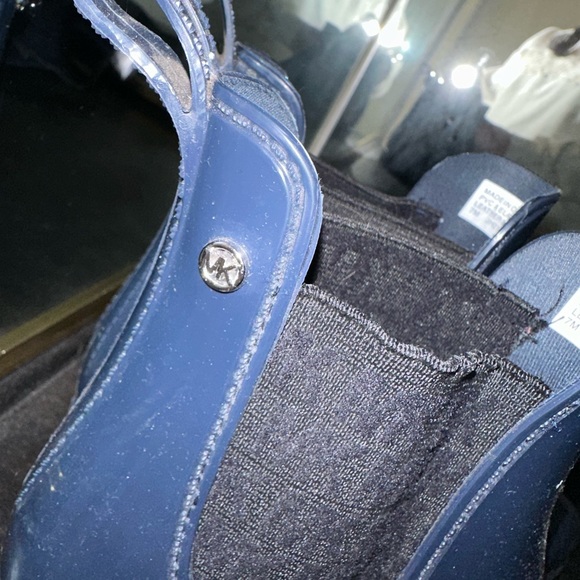 Michael Kors Ankle Rubber Rainboots size 7 - Picture 3 of 4